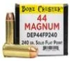 MAGNUM RESEARCH 44 Mag 240 gr Solid Flat Point Bone Crusher 25 Box