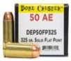 Magnum Research  50 AE 325 gr Solid Flat Point Bone Crusher 25 Box