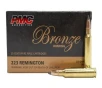 PMC 223 Rem 55 gr PSP Bronze 20 Box