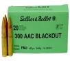Sellier And Bellot 300 AAC Blackout 147 gr Full Metal Jacket 20 Box