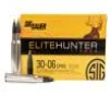 Sig Sauer 30-06 Springfield 165 gr Elite Hunting Tipped 20 Box