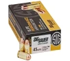 Sig Sauer 45 Auto 230 Gr FMJ Elite Performance 50 Box