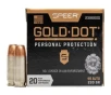 Speer 45 Auto 230 GR Gold Dot Personal Protection Hollow Point 20 Box