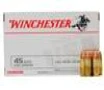 Winchester 45 Auto 230 gr FMJ Police Trade-in Ammo 50 Box