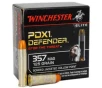 Winchester 357 Mag 125gr BJHP PDX1 Defender 20 Box