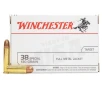 Winchester 38 Special 130 gr FMJ 100 Round Value Pack