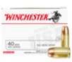 WINCHESTER AMMO 40SW 165 gr FMJ Police Trade-in Ammo 50 Box