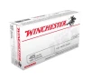 Winchester 45 Auto 185 gr FMJ Flat Nose 50 Box