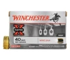 Winchester 40 S W 165 gr Winclean BEB Super-X 50 Box