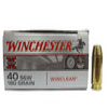 WINCHESTER AMMO 40SW 180 gr Winclean Super X Trade Ammo 50 Box