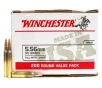 Winchester 5 56mm 55 Gr FMJ USA White Box 200 Box
