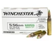 Winchester 5 56mm NATO 62 gr FMJ M855 Green Tip Lake City 20 Box
