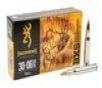 Browning 30-06 Springfield 180 gr BXS Solid Expansion Polymer Tip Big Game and Deer 20 Box
