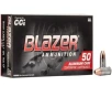 CCI 9mm Luger 147 gr TMJ Blazer Aluminum Clean-Fire 50 Box