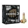 Federal 10mm Auto 200 Grain JHP Premium Persona Defense Punch 20 Box