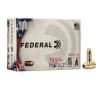 Federal 9mm Luger 115 Jacketed Hollow Point Train and Protect 50 Box