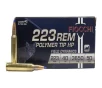 Fiocchi 223 Rem 40 gr V-Max Polymer Tip HP Range Dymanics 50 Box