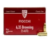 Fiocchi 25 Auto 50 gr FMJ 50 Box