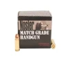 Nosler 9mm Luger 147 gr JHP Match Grade Handgun 20 Box