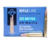 Ppu 303 British 180 gr Soft Point  SP  20 Box