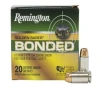 Remington 40 S W 165 gr BBJHP Golden Saber 20 Box
