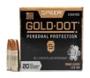 Speer 9mm Luger 115 GR Gold Dot Personal Protection Hollow Point 20 Box