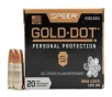 Speer 9mm Luger 124 gr Gold Dot Personal Protection Hollow Point 20 Box