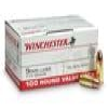 Winchester 9mm 115 gr FMJ Value Pack 100 Box