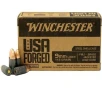Winchester 9mm Luger 115 gr FMJ Steel USA Forged 50 Box