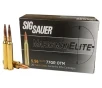 Sig Sauer 5 56 NATO 77 Grain Open Tip Match Marksman 20 Box