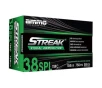 Ammo Incorporated 38 Special 158 Grain Total Metal Case Streak Visual 50 Box