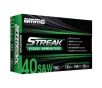 Ammo Incorporated 40 Smith   Wesson 180 Grain Total Metal Case Streak Visual 50 Box