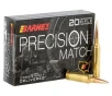 Barnes 6mm Creedmoor 112 Grain Open Tip Match Boat Tail Precision Match 20 Box