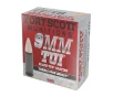 Fort Scott Munitions 9mm Luger 115 Grain Solid Copper Spun Tumble Upon Impact