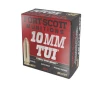 Fort Scott Munitions 10mm Auto 125 Grain Solid Copper Spun Tumble Upon Impact 20 Box