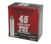 Fort Scott Munitions 45 Long Colt 225 Grain Solid Copper Spun Tumble Upon Impact 20 Box