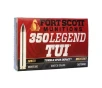 Fort Scott Munitions 350 Legend 125 Grain Solid Copper Spun Tumble Upon Impact 20 Box