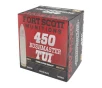 Fort Scott Munitions 450 Bushmaster 250 Grain Solid Copper Spun Tumble Upon Impact 20 Box