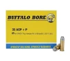 Buffalo Bore 32 ACP 75 Grain Hard Cast Flat Nose Personal Defense Strictly Business 20 Box