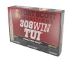 Fort Scott Munitions 308 Wiinchester 150 Grain Solid Copper Spun Tumble Upon Impact 20 Box