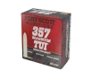 Fort Scott Munitions 357 Magnum 125 Grain Solid Copper Spun Tumble Upon Impact 20 Box