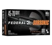 Federal 45-70 Govt 300gr Fusion Soft Point Subsonic 20 Box