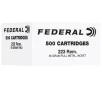 Federal 223 Remington 55 Grain FMJ Bulk Pack 500