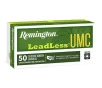 Remington 40 S W 180gr LeadLess Flat Nose Enclosed Base 50 Box