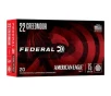 Federal 22 Creedmoor 75gr TMJ American Eagle 20 Box