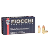 Fiocchi Defense Dynamics 380 Auto  ACP  90gr JHP Handgun Ammo - 50 Rounds
