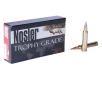 Nosler Trophy Grade Long Range 26 Nosler 142gr Accubond LR Rifle Ammo - 20 Rounds