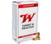Winchester Target 40 S W 165gr FMJ Handgun Ammo - 50 Rounds