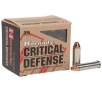 Hornady Critical Defense 38 Special  P 110gr FTX Handgun Ammo - 25 Rounds