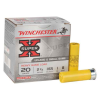 Winchester Super-X 20 Gauge 2-3 4in  8 1oz Upland Shotshells - 25 Rounds